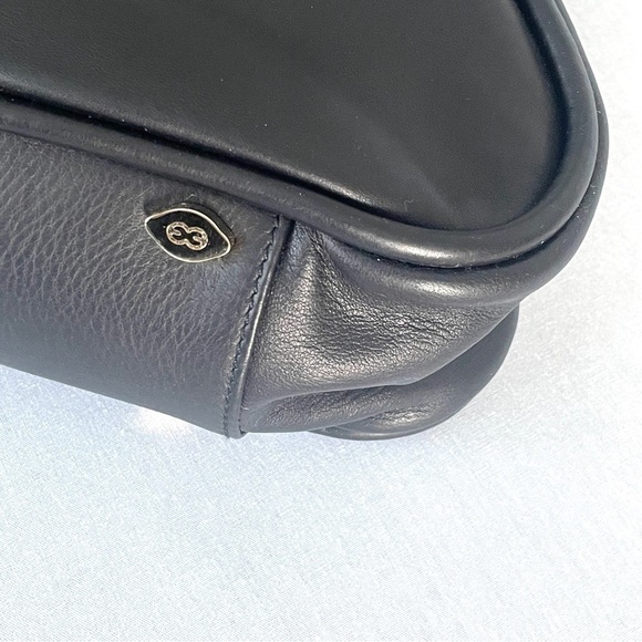 Escada Leather Shoulder Bag with Adjustable Strap Gold Hardware - Picture 5 of 9